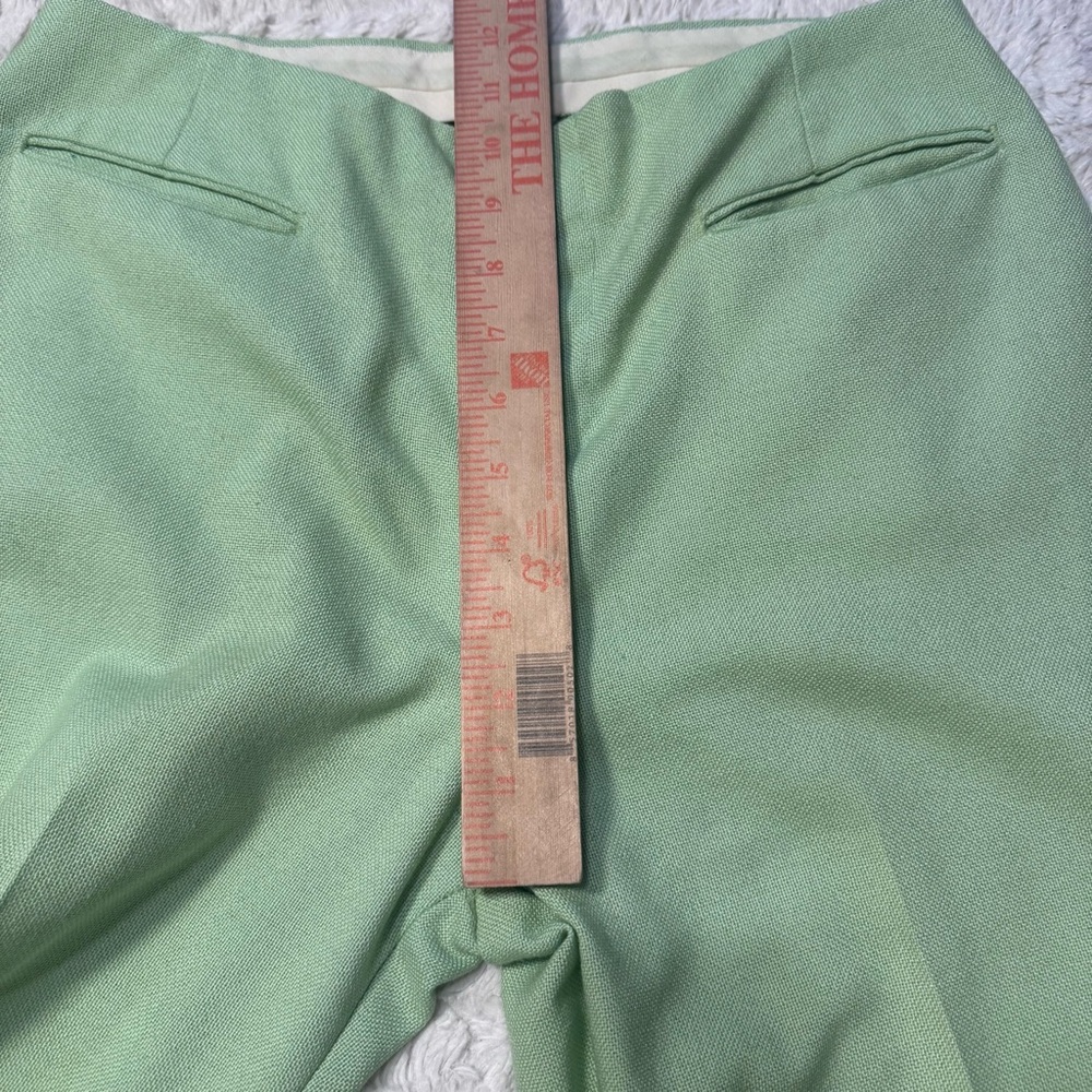 Early 1970s size 29 Levi’s star-Prest High-Waisted Trouser pistachio Green - Picture 5 of 7